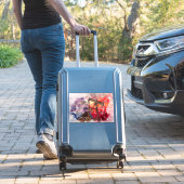 Pumpjack Texaanse icoon waterverf met Texas Flag Sticker (Koffer Insitu)