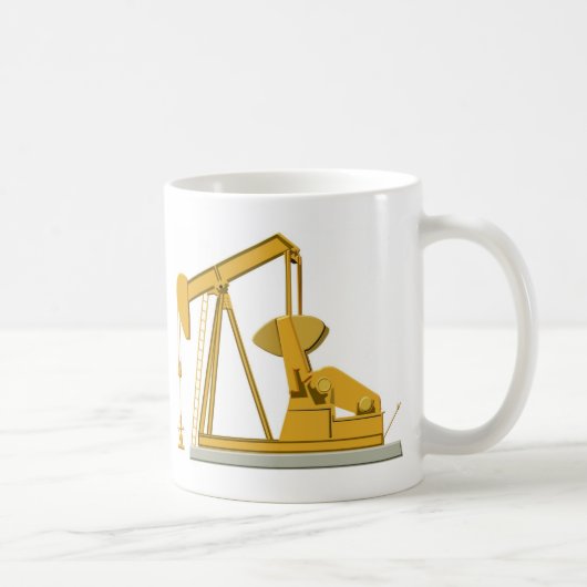 pumpjack zazzle koffiemok (Rechts)