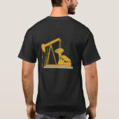 pumpjack zazzle t-shirt (Achterkant)