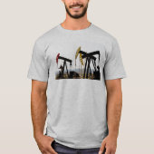 Pumpjacks in Taft California T-shirt (Voorkant)