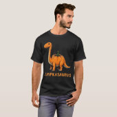 Pumpkasaurus Pumpkin Dinosaur Funny Halloween T-shirt (Voorkant volledig)
