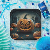 Pumpkin 05-serie kartonnen dozen papieren bordje (Feest)