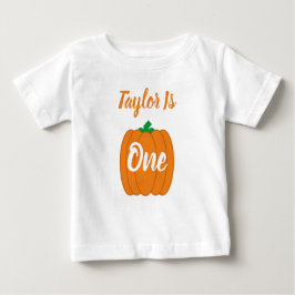 Pumpkin 1st Birthday Baby T-Shirt