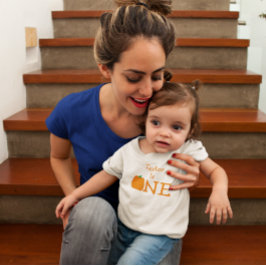 Pumpkin 1st Birthday Baby T-Shirt