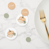 Pumpkin 1st Birthday Confetti (Groep)