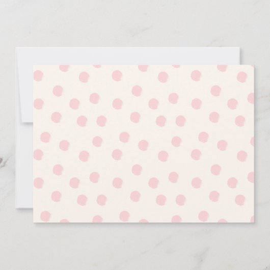 Pumpkin 1st Birthday Uitnodiging Roze Gold (Achterkant)