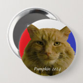 Pumpkin 2024 Verkiezingscampagne Pinback Button (Voorkant /achterkant)