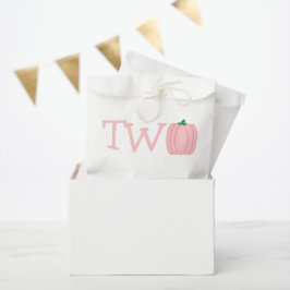 Pumpkin 2e verjaardag bedankzakje