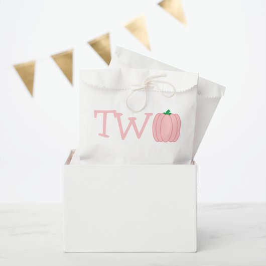 Pumpkin 2e verjaardag bedankzakje (Feest)