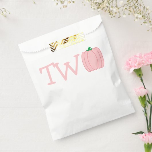Pumpkin 2e verjaardag bedankzakje (Gezegeld)