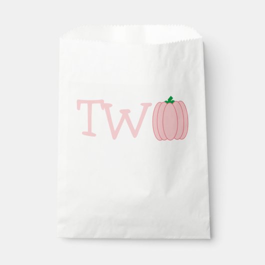 Pumpkin 2e verjaardag bedankzakje (Voorkant)