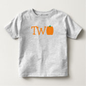 Pumpkin 2e verjaardag kinder shirts (Voorkant)