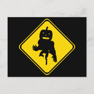 Pumpkin Ahead. Briefkaart