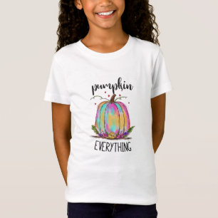 Pumpkin Alles kleurrijke pompoen T-shirt