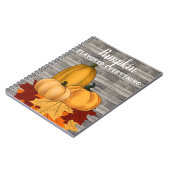 Pumpkin Alles Notitieboek (Linkerzijde)