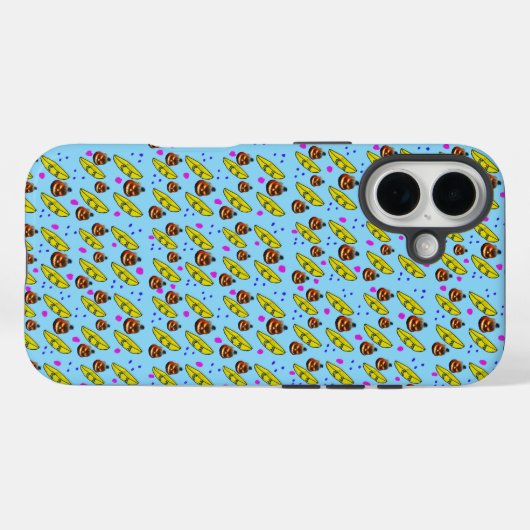 Pumpkin and Banna Case-Mate iPhone Case (Achterkant (horizontaal))
