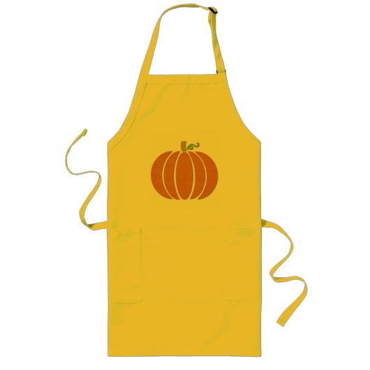 Pumpkin Apron Lang Schort (Voorkant)