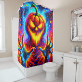 Pumpkin Art Douchegordijn (In situ)