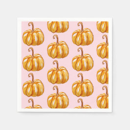 Pumpkin Art Paper napkins Servet