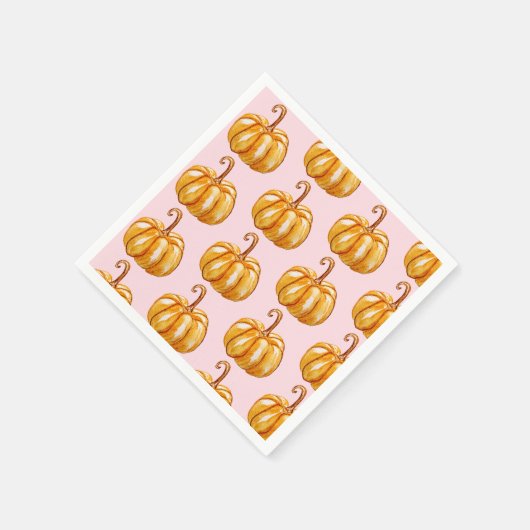 Pumpkin Art Paper napkins Servet (Hoek)