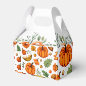 Pumpkin Autumn Baby shower Favor Box Bedankdoosjes (Voorkant Zijde)