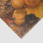 Pumpkin Autumn Burnt Oranje Antiek Kunst Tissuepapier (Detail)