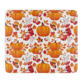 Pumpkin Autumn Cutting Board Snijplank (Voorkant)