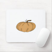 Pumpkin Autumn Herfst Muismat (Met muis)