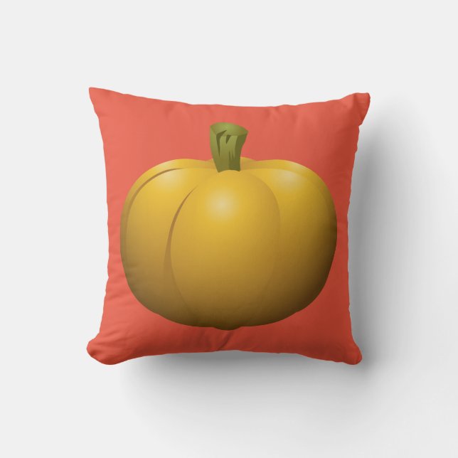 PUMPKIN AUTUMN HERFST PILLOW KUSSEN (Voorkant)