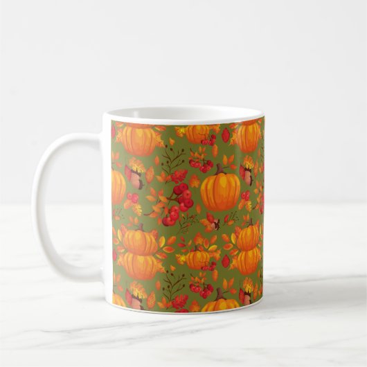 Pumpkin Autumn Koffiemok (Links)