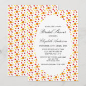 Pumpkin Autumn Leaves Vrijgezellenfeest Kaart (Voorkant / Achterkant)