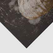 Pumpkin Autumn  White Sepia Black Texture Tissuepapier (Detail)