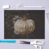 Pumpkin Autumn  White Sepia Black Texture Tissuepapier (Craft)