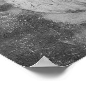 Pumpkin Autumn , zwart en wit Poster (Hoek)