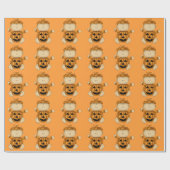 Pumpkin-Baby Cadeaupapier (Vlak)