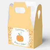 Pumpkin Baby shower Cute Herfst Hartelijk dank Bedankdoosjes (Geopend)