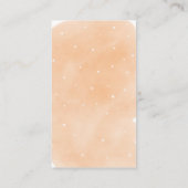 Pumpkin Baby shower Diaper Raffle Informatiekaartje (Achterkant)