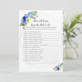 Pumpkin Baby shower Game die papa het beste kent | Kaart (Staand voorkant)