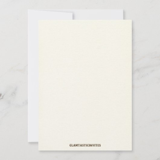 Pumpkin Baby shower Invitation, Little Pumpkin Kaart (Achterkant)