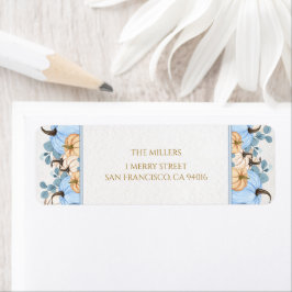 Pumpkin baby shower retour adreslabel etiket