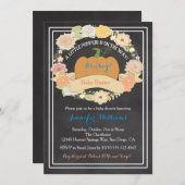 Pumpkin Baby Shower - Uitnodiging (Voorkant / Achterkant)
