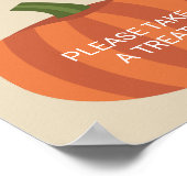 Pumpkin-baby's zijn zoete Herfsten Baby shower Poster (Hoek)