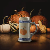 Pumpkin Beer Stein Bierpul