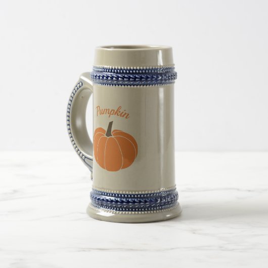 Pumpkin Beer Stein Bierpul (Voorkant links)