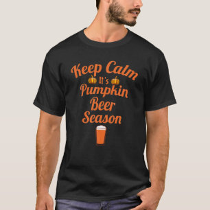 Pumpkin Beer T-shirt voor pompoenkruidenovers