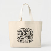 Pumpkin, Beet & Squash Autumn! Personalized Grote Tote Bag (Voorkant)