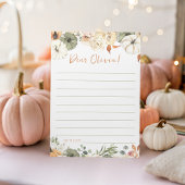 Pumpkin Birthday Time Capsule Card Kaart