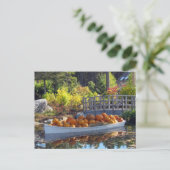 Pumpkin Boat Briefkaart (Staand voorkant)