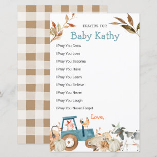 Pumpkin Boerderij Animal Tractor Love Prayers for