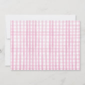 Pumpkin Boerderij Barnyard Herfst Girl Party Birth Kaart (Achterkant)